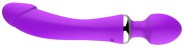 Vibromasseurs Wands Wand et Vibro Double End 22cm Violet Ce sextoy Double End est composé de 2 côtés qui procurent des sensation