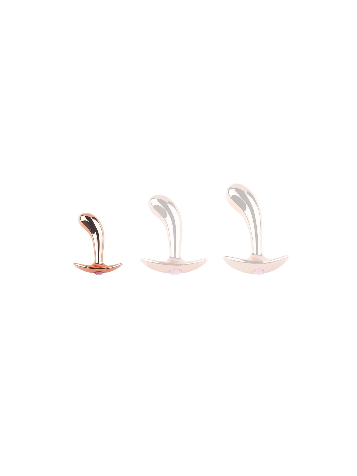 Sextoys en Métal Plug bijou en métal Incurve S 7 x 2cm Conseils d'utilisation : Nettoyer avant l'utilisation Utiliser un lubrifi