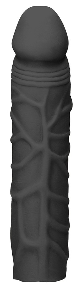 Penis extension Realrock penis sheath 17 x 4cm Black This black penis sheath is designed with a length of 17cm and a width of 4c