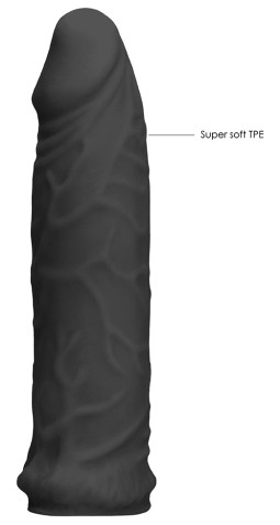 Penis extension Realrock penis sheath 16 x 4cm Black This Realrock penis sheath is an accessory designed as a case to give an ad