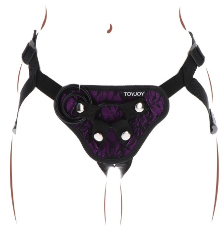 Alone harness Harnesses for Gode belt Strap-On Get Real Violet Harnesses to put a dildo and make a naughty moment a success. Wit