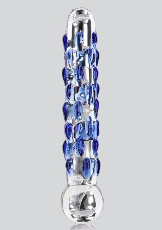 Sextoy en Verre Diamond Dazzler glass dildo 15 x 3cm COUNCIL USE: Clean before use Compatible with all types of lubricants For m