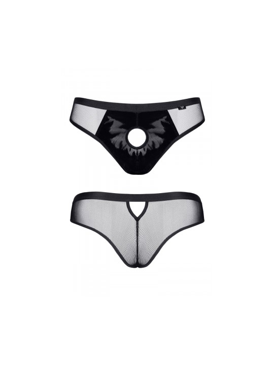 Slips Sexy Slip type brésilien noir ouvert - Regnes  47,74 €