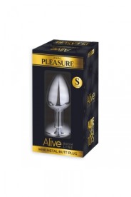 Sextoys en Métal Plug métal bijou rouge S - Alive  10,30 €