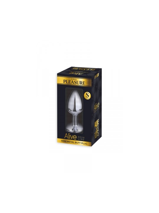 Sextoys en Métal Plug métal bijou rouge S - Alive  10,30 €