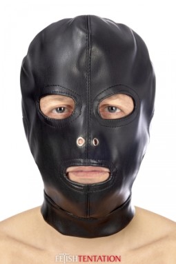 Cagoule BDSM 3 Leather...