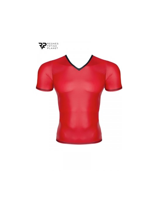 imports T-shirt wetlook rouge - Regnes  40,25 €