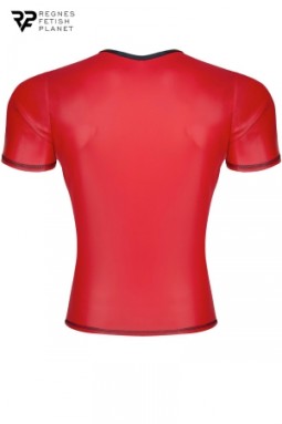 imports T-shirt wetlook rouge - Regnes  40,25 €