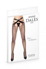 Bas et Collants Collant résille ouvert noir Flavia - Anne d'Alès  19,66 €