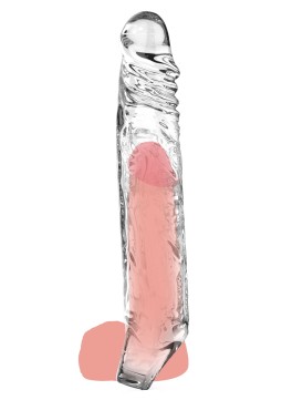 Penis extension Transparent penis sheath Get Real XL 20 x 4cm Instructions for use: Clean after each use Preferably use a water-