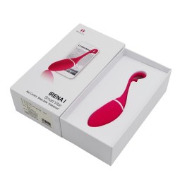 Connected eggs Vibrating egg Irena I - 16 x 3.5 cm - Rose ena I is a rechargeable sex toy but also waterproof. It is made in a s